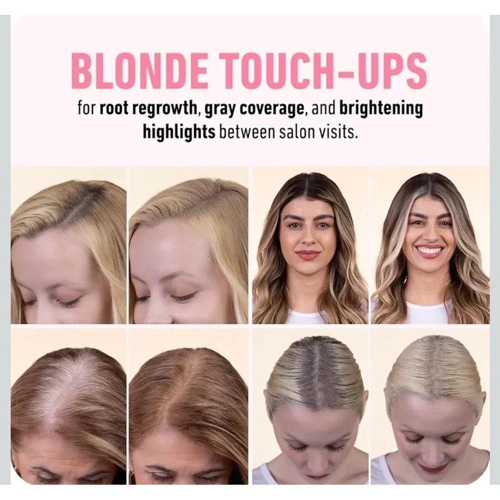 BOLDIFY Hairline Powder - Root Touch Up Hair Color for Gray Coverage - New